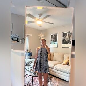 Fun Snakeskin Mini Dress